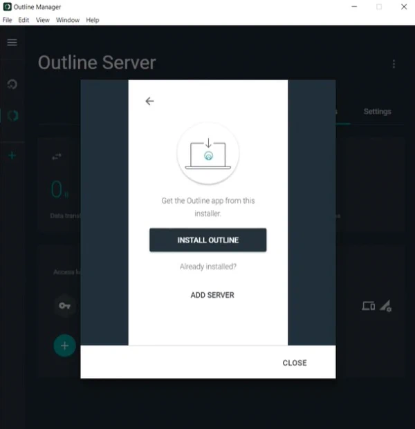 Install Outline client app